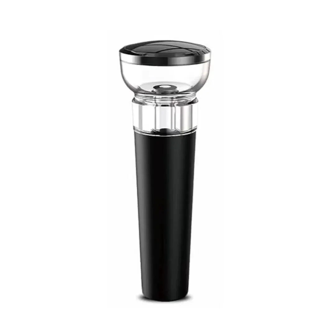 Wine Aerator Pourer Spout and Wine Stopper Vacuum Pump, Wine Decanter with Aerator Improved Flavor Enhanced Bouquet Bubbles from PriceLows™