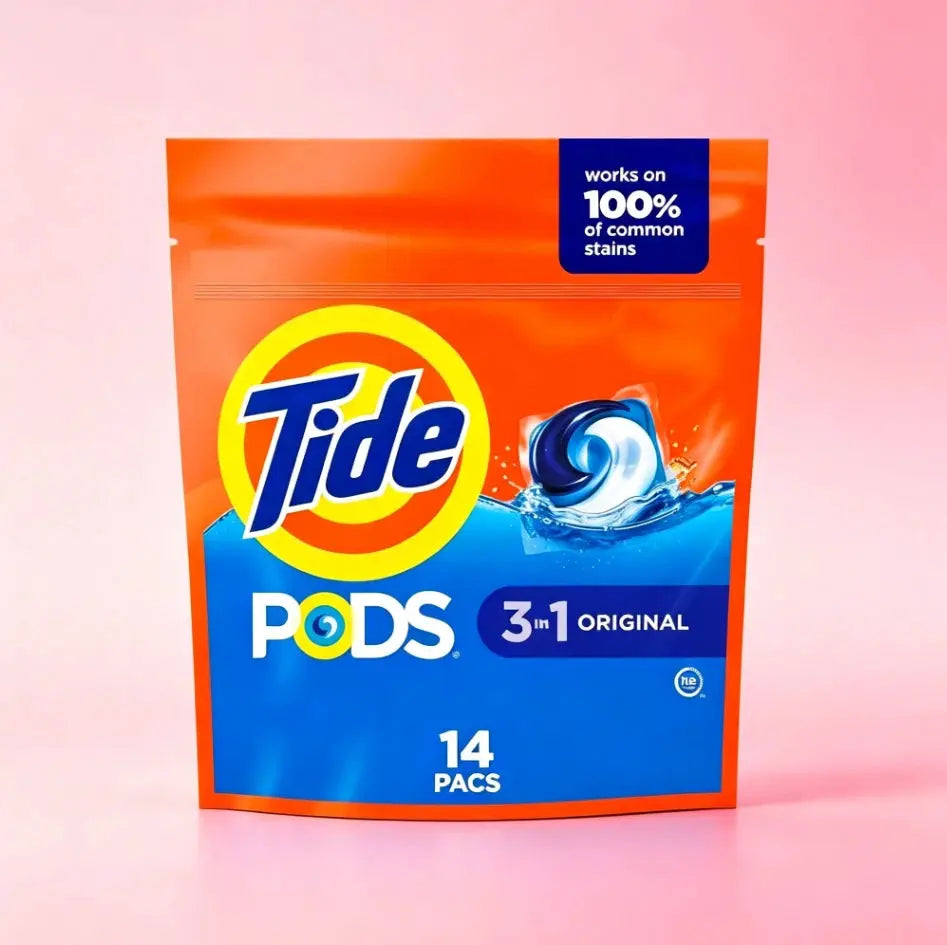 Laundry Detergent Pods | 3in1 Concentrated Formula | Original Scent | 14 Count