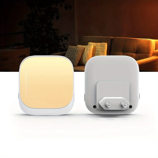 LED Nightlight 3 Brightness Adjustable With Dusk To Dawn Motion Sensor Dimmable Plug In Night Light For Bedroom Bathroom Kitchen from PriceLows™