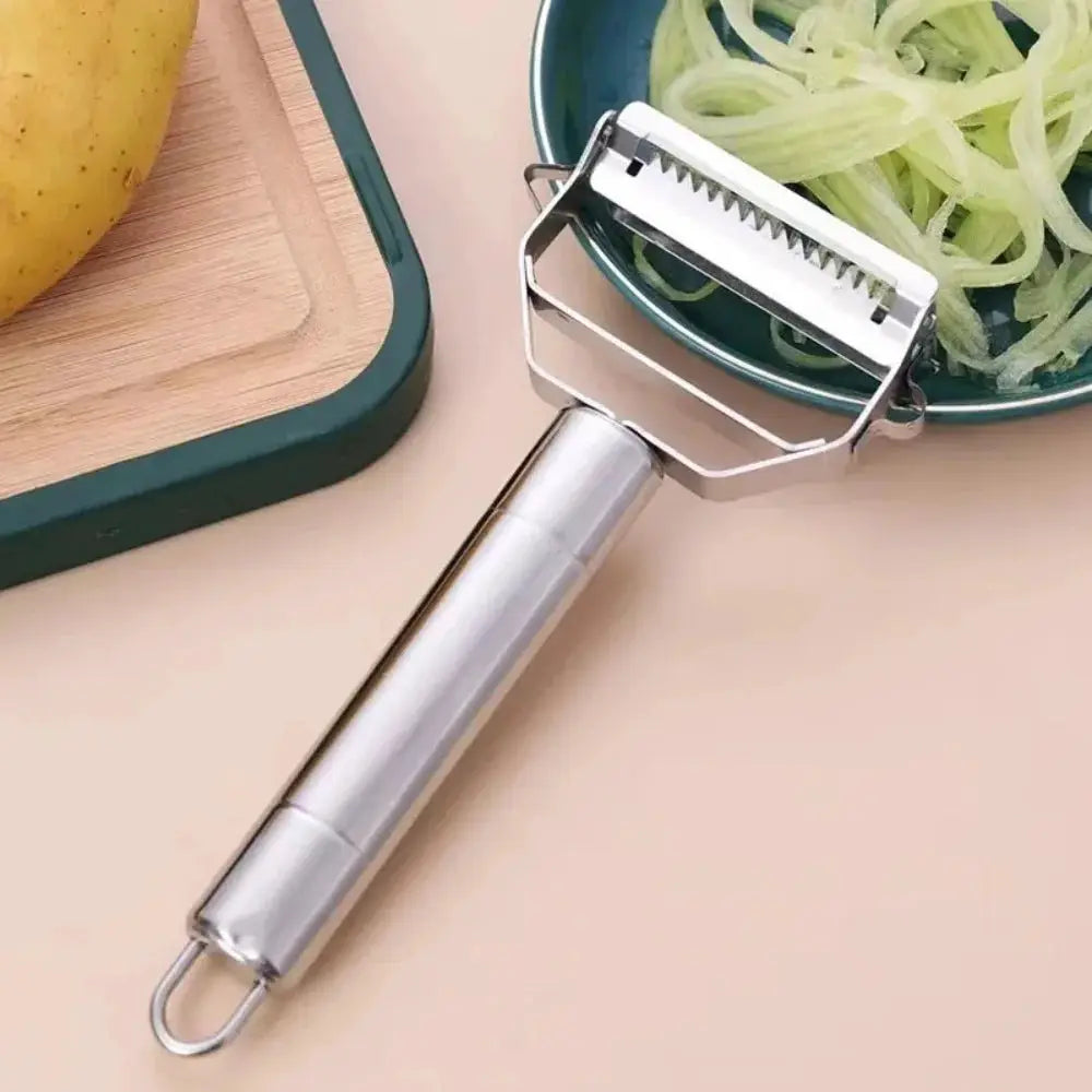 Multifunction Peeler Kitchen Vegetable Fruit Peeler Stainless Steel Melon Planer Potato Slicer Shredder Household Kitchen Tools from PriceLows™