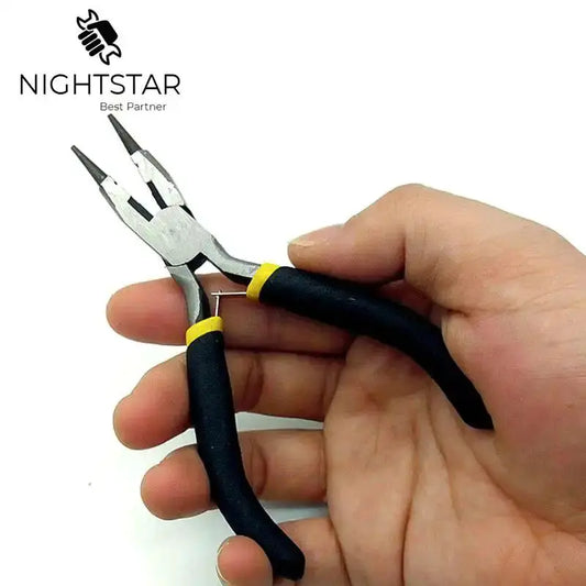 4.5Inch Mini Round Nose Jewelry Pliers Practical Jewelry Handmade Carbon Steel Tool from PriceLows™