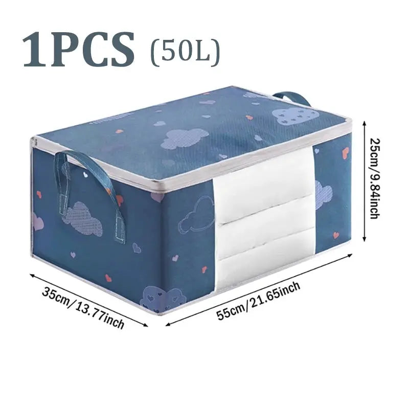 Big Capacity Storage Bag 4/2/1PCS Quilt Clothes Moisture Dust Proof Proof Organizer Duvet Blanket Sorting Bags Luggage Bag from PriceLows™