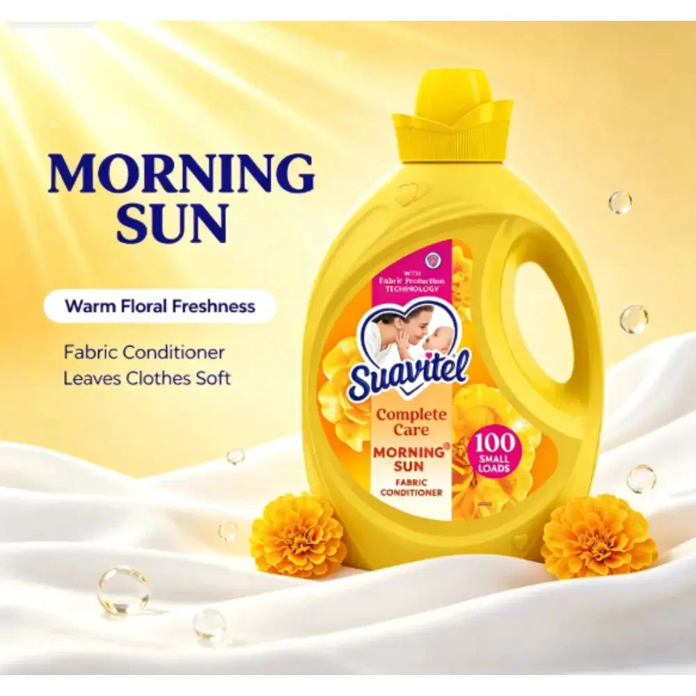 Liquid Fabric Softener | Concentrated Formula | Morning Scent | 100 Ounces