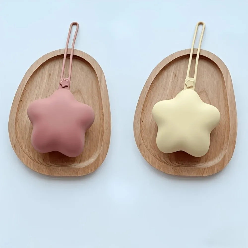 Food Grade Silicone Storage Box | Star Shape | Size 23.5x9.5cm | Assorted