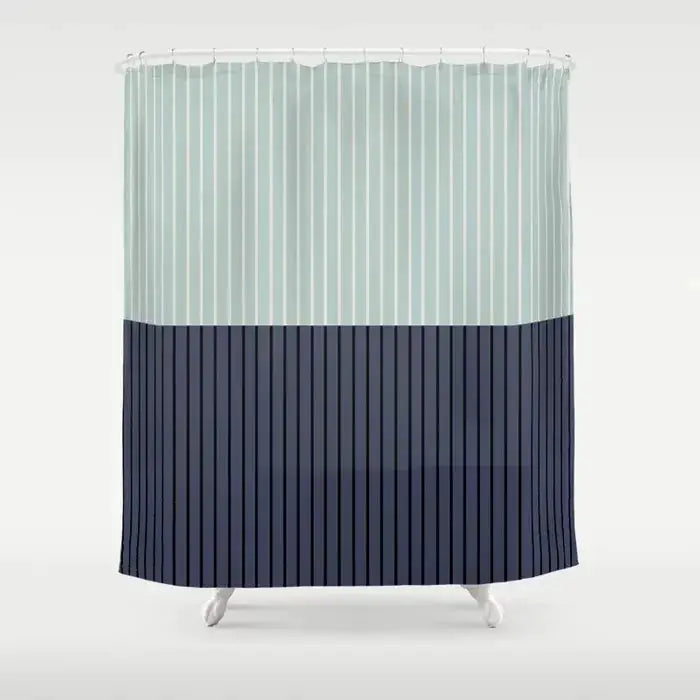 Simple Colorful Lines Modern Fashion Pattern Shower Curtain Home Decoration Creative Personalized Shower Curtains from PriceLows™