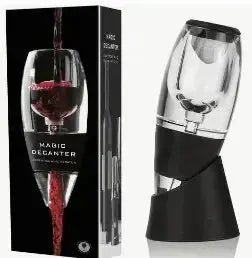 Magic Rapid Wine Decanter, Unbreakable Plastic Aerator for Wine Lovers, Gift-Ready Promotional Accessory for Parties & Home Bars from PriceLows™