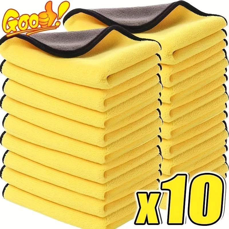Car Wash Microfiber Towel | 30x30cm | Ultra Soft Microfiber | 3/5/10 Pack