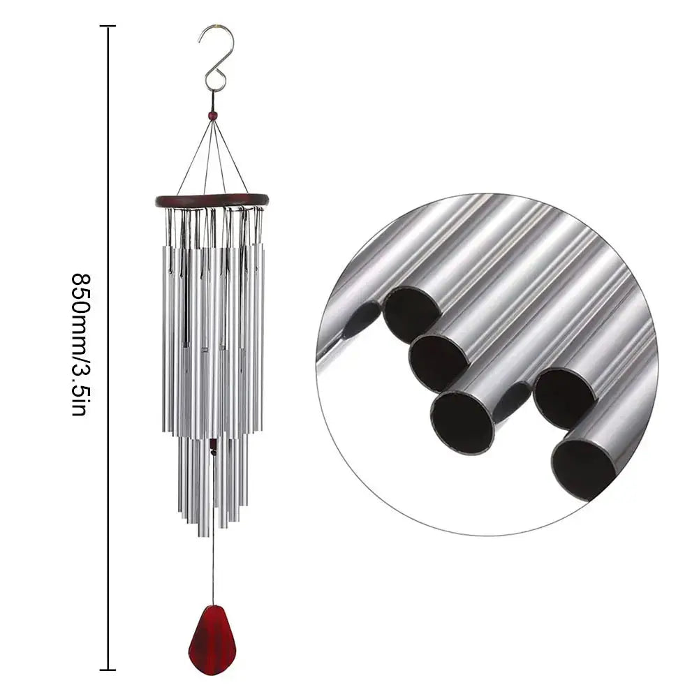 Outdoor Living Wind Chimes Yard Garden Tubes Bells Copper Antique Windchime Wall Hanging Home Decor Decoration Wind Chimes from PriceLows™