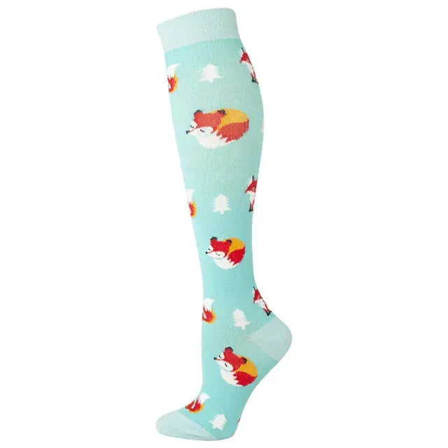 Compression Socks | Crew Height | Four Way Stretch | Unisex