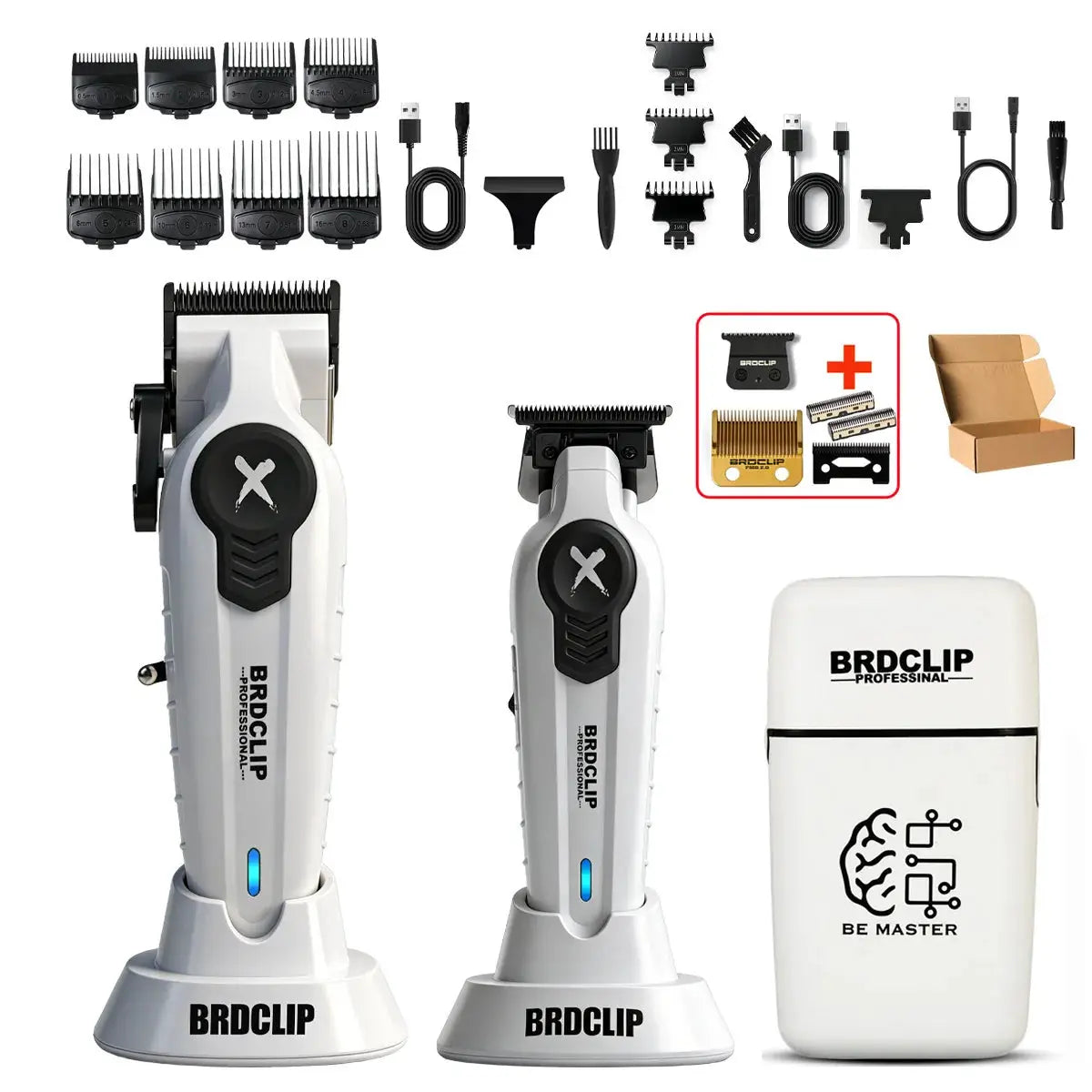 Hair Clipper Kit | 90 Min Battery Life | Stainless Steel Blades | FA1C FA1T FA1S