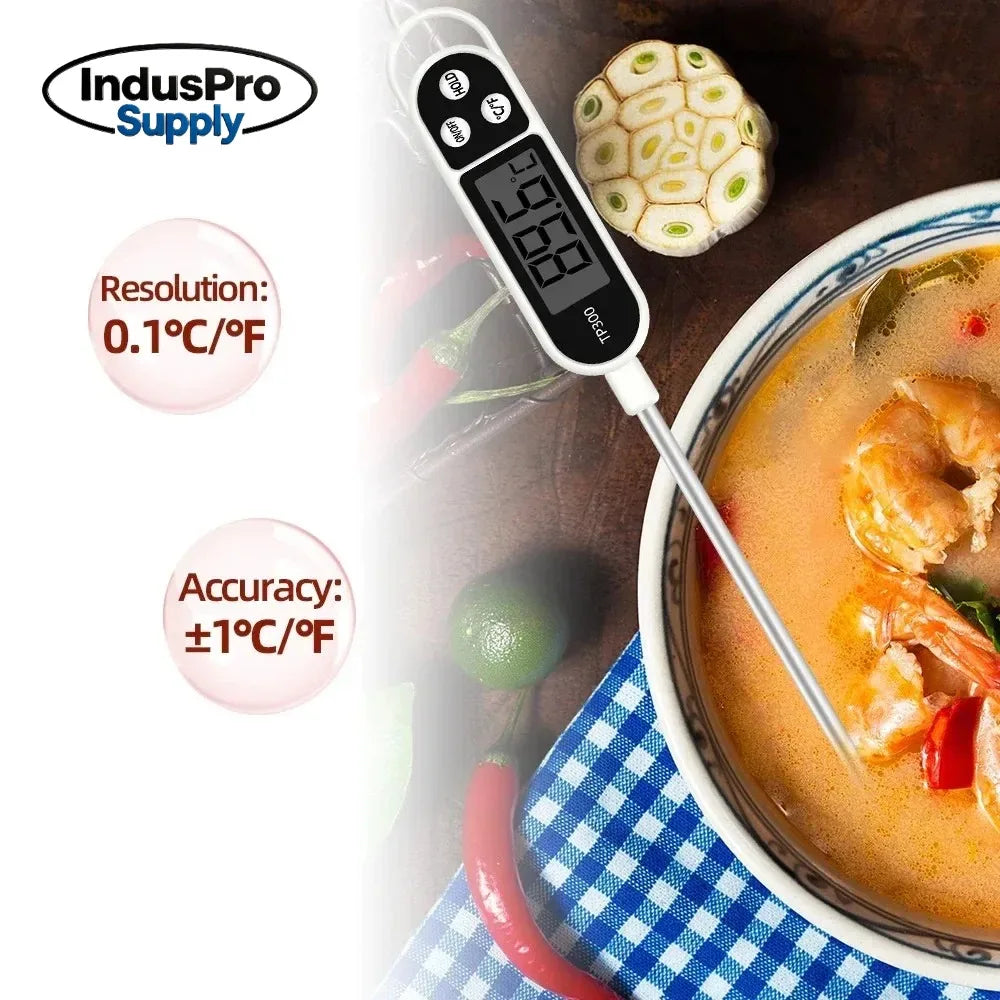 Digital Food Thermometer | TP300 | Meat BBQ Probe | Kitchen Oven