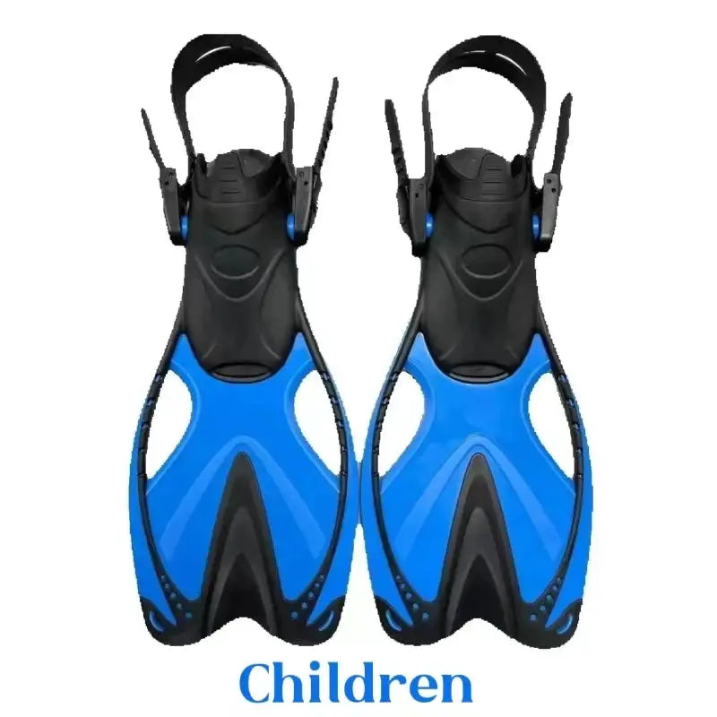 HB Children's Silicone flippers for men, women and children frog shoes swimming snorkeling equipment from PriceLows™