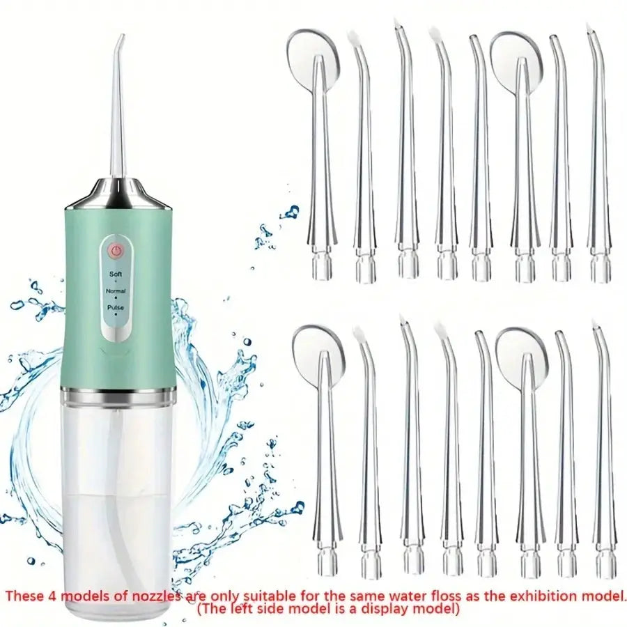 16pcs Dental Hygiene Kit - Includes Standard & Orthodontic Nozzles For Effective Teeth Cleaning And Oral Care from PriceLows™