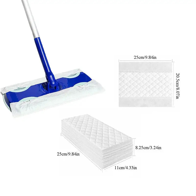 30/60 Pcs Disposable Mop Pads for Swiffer WetJet Mop Head Accessories for Strong Water Absorption and Fast Cleaning from PriceLows™