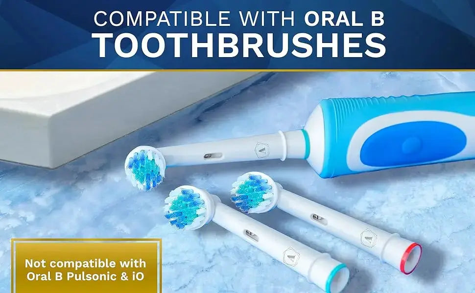 Replacement Brush Heads For Oral B Sonic Electric Toothbrush Fit Advance Power/Pro Health/Triumph/3D Excel/Vitality from PriceLows™