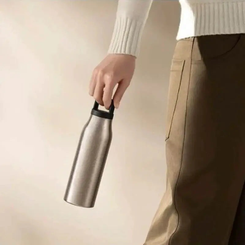 Mijia Outdoor Titanium Insulated Cup Portable Pure Titanium Inner Pot Antibacterial Long lasting Vacuum Insulation Ice Drink Cup from PriceLows™