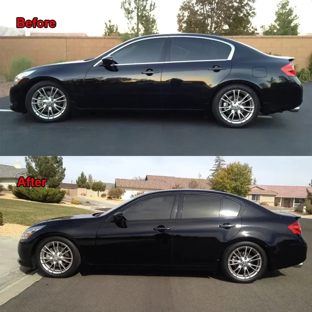 Black Matt Vinyl Wrap Foil Tape Roll Matte Black Stripes Window Trim Film Car Sticers Decal For Car Interior Pillar from PriceLows™