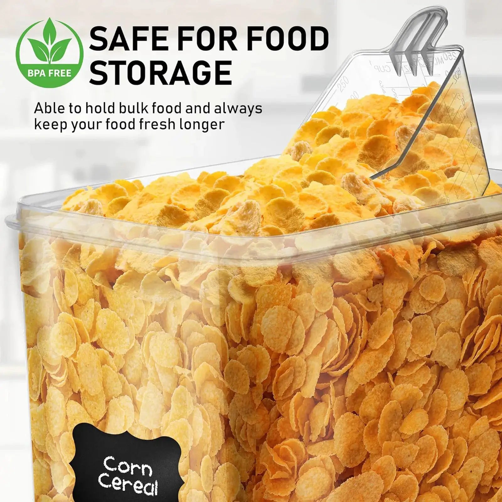 2Pcs Large Airtight Food Storage Containers Pantry 8.7L For Cereal Flour Sugar Pantry Organization from PriceLows™