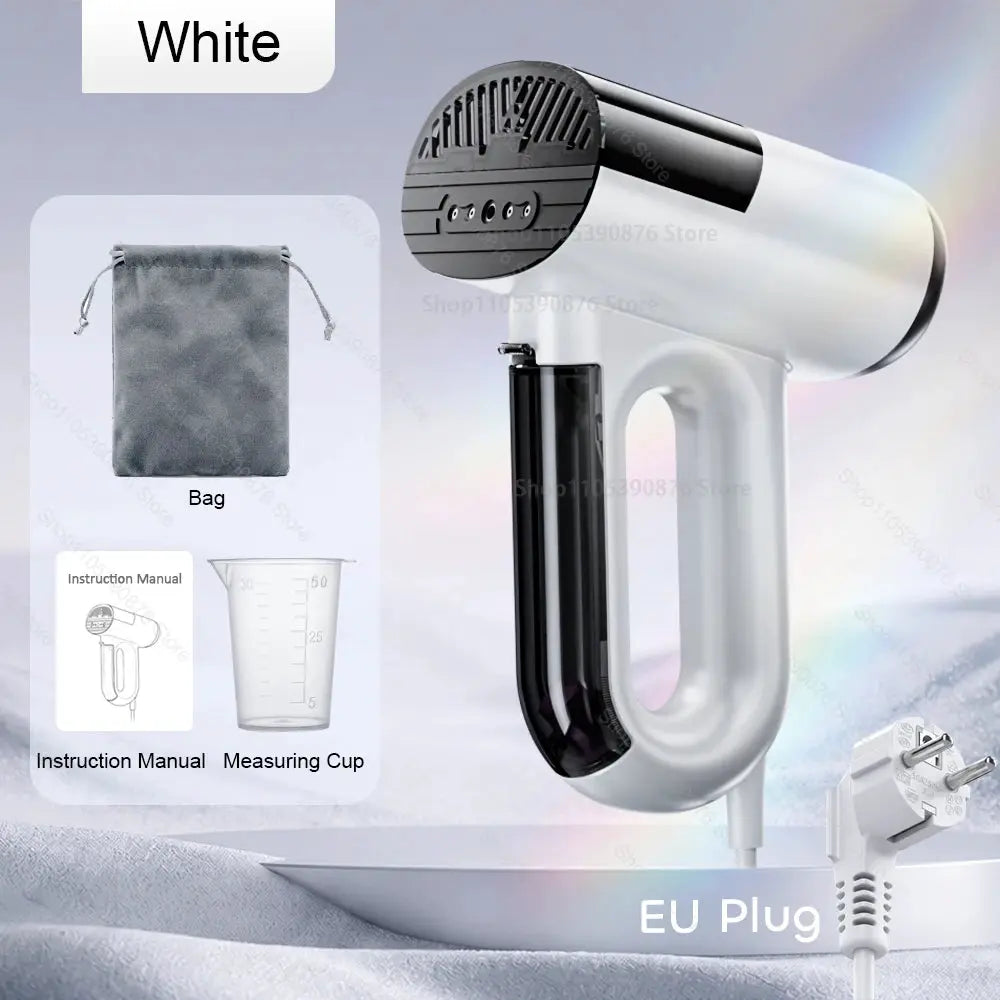 Handheld Garment Steamer | Fast Heating | Powerful Suction | Portable