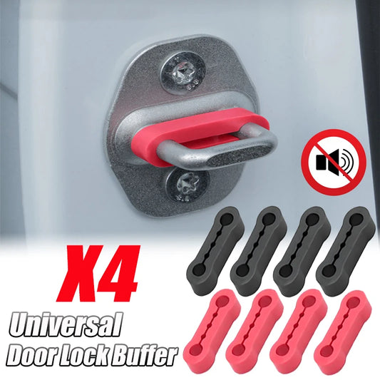Car Door Shock Absorber | 4 Pack | Universal Fit | Soundproof Damper Pads