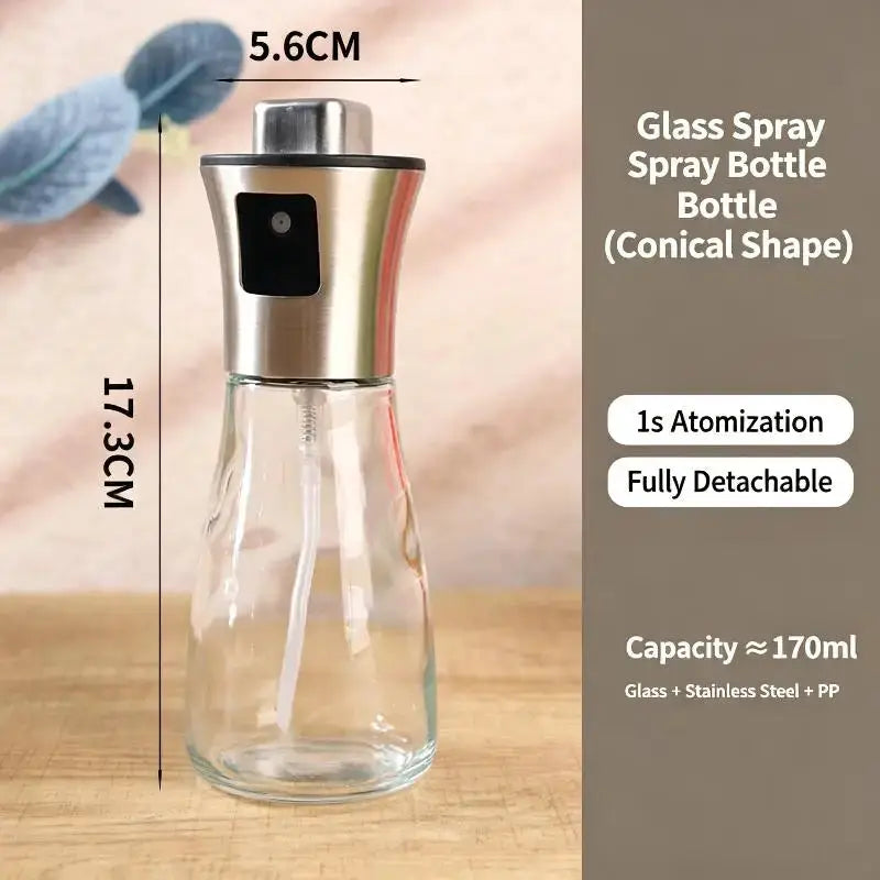 Olive Oil Sprayer | Glass Body | Stainless Steel Nozzle | One Size