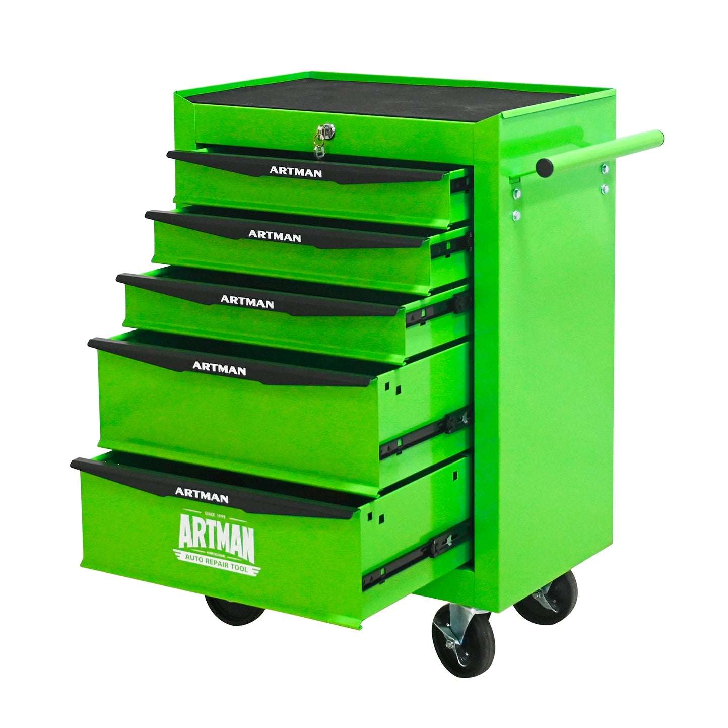 Rolling Metal Tool Chest with 7 Drawers, 20" 7-Drawer Tool Chest Cabinet with Ball Bearing Drawer Slides, Steel Tool Storage Box from PriceLows™