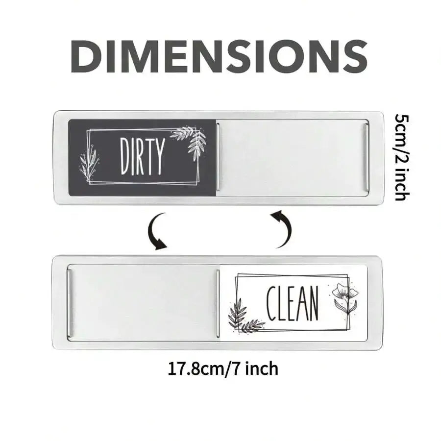 Dishwasher Magnet | Clean Dirty Sign | Universal Indicator | 1 Pack