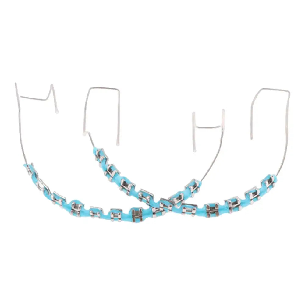 Temporary Tooth Braces | Metal Wire Bracket | Pair With Box