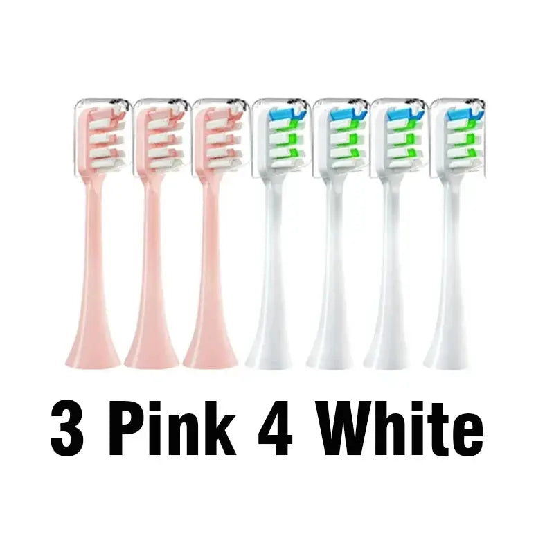 Sonic Electric Toothbrush Heads For Xiaomi SOOCAS X3 X5 X3U X1 V1 V2 SOOCARE Head Bristle Replacement Nozzles with Anti-dust Cap from PriceLows™