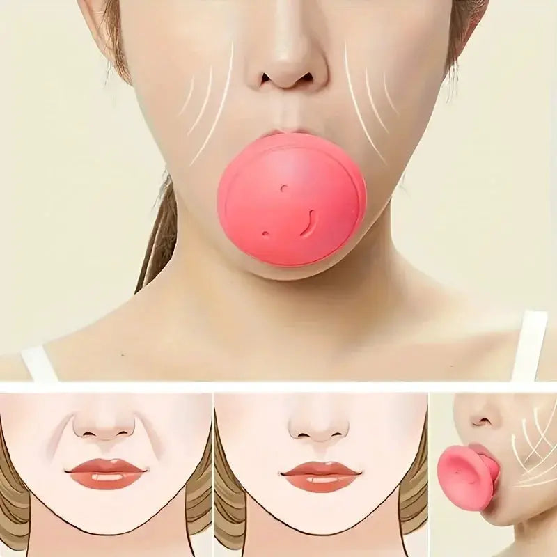 Silicone Face Massager | V-Line Trainer | Muscle Sculpting Tool