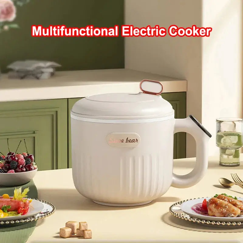 Smart Electric Cooker | 3 In 1 Functions | 600W Power | Compact Portable