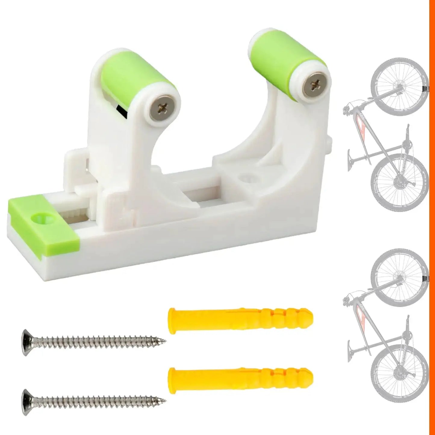 1/2PCS Adjustable Bicycle Buckle Mountain Road Bike Wall Mount Bracket Storage Bicycle Wall Repair Stand Bicycle Parking Rack from PriceLows™