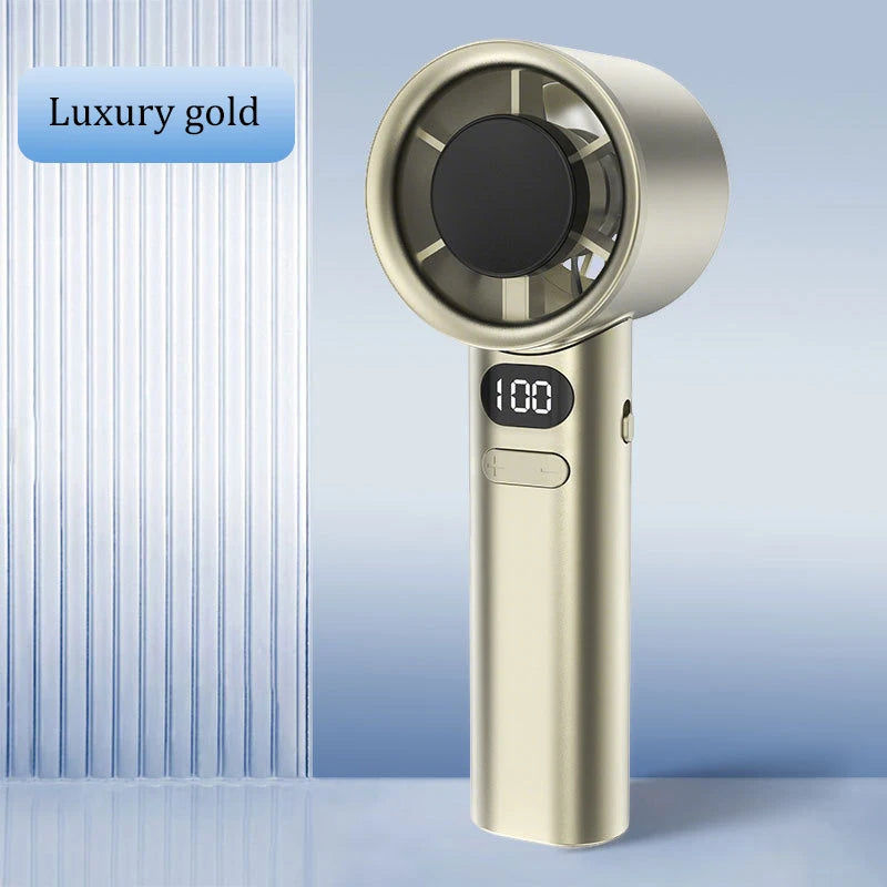 Handheld Fan | Lenovo | USB Rechargeable LED Display | One Size