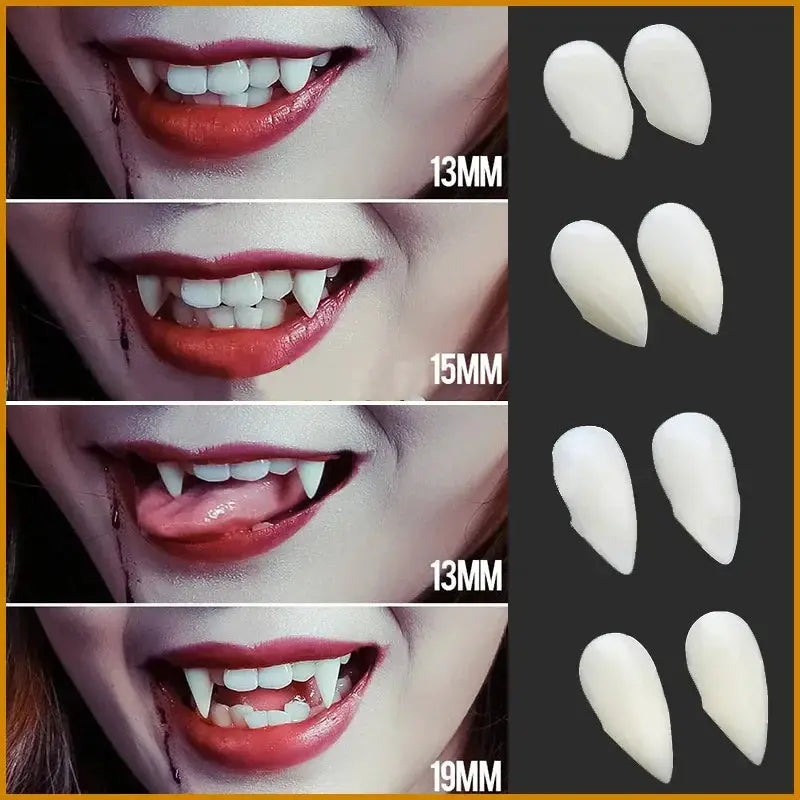 Vampire Fangs | Environmental Resin | Pre Molded Shape | 5 Pairs