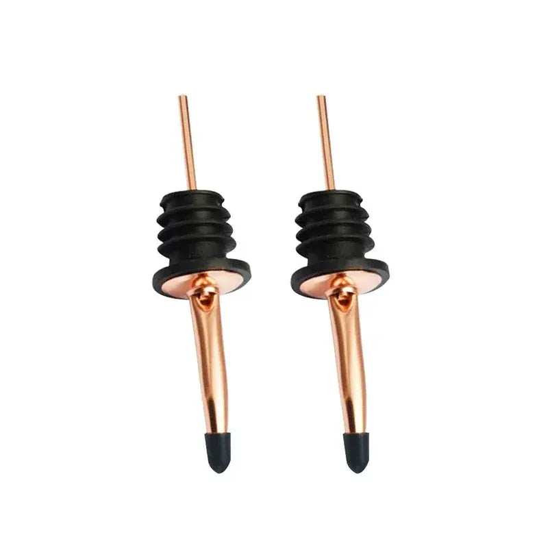 UPORS Wine Pourer 2/3Pcs Stainless Steel Alcohol Liquor Spouts Bottle Dispenser Wine Bottle Stopper with Cap Wine Accessories from PriceLows™