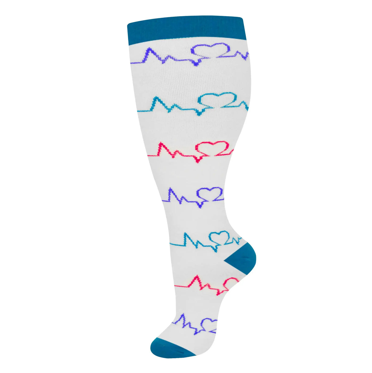 Compression Socks | 20-30 Mmhg Pressure | Wide Calf | 2Xl To 4Xl