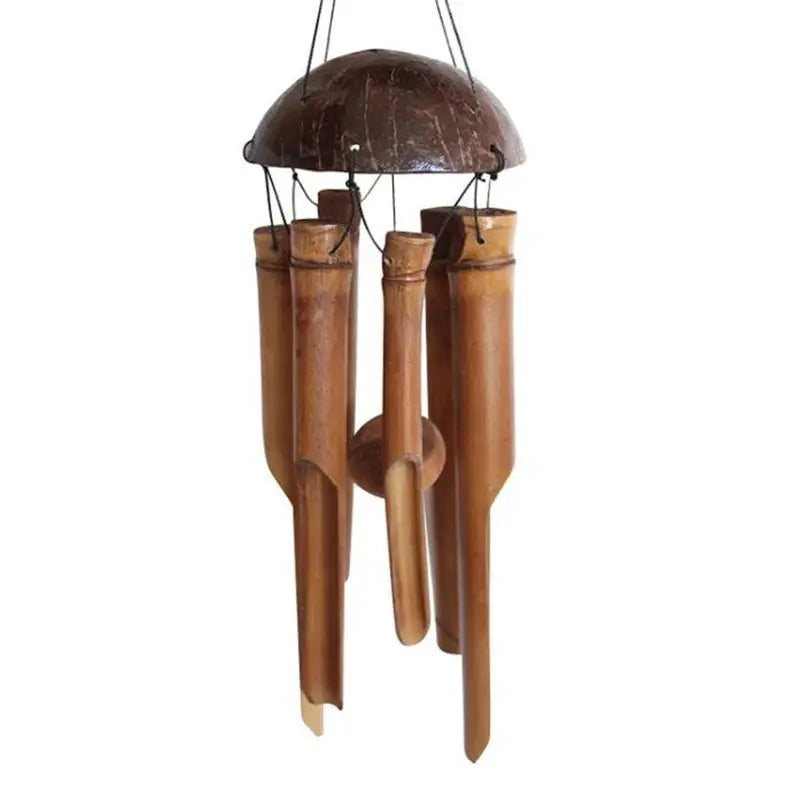Natural Handmade Bamboo Tube Wind Chime wind Bell for Outdoor indoor Home Garden Patio Tree Decor Ornaments from PriceLows™