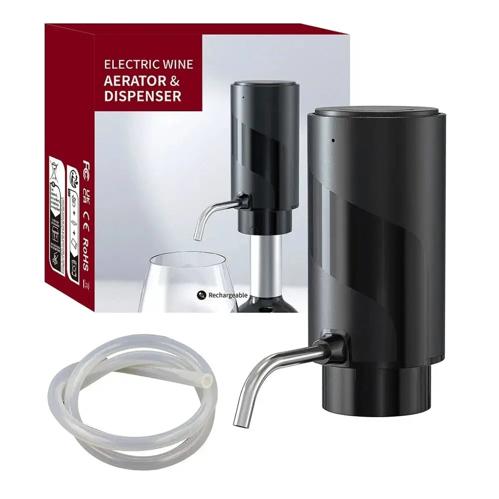 Rechargeable Electric Wine Aerator Dispenser Automatic Wine Decanter Intelligent Electric Wine Dispenser Party Kitchen Tool Gift from PriceLows™