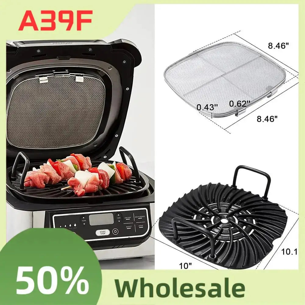 Ninja Foodi Grill Plate | Splatter Shield | For Ninja | AG301 AG400 AG300 IG