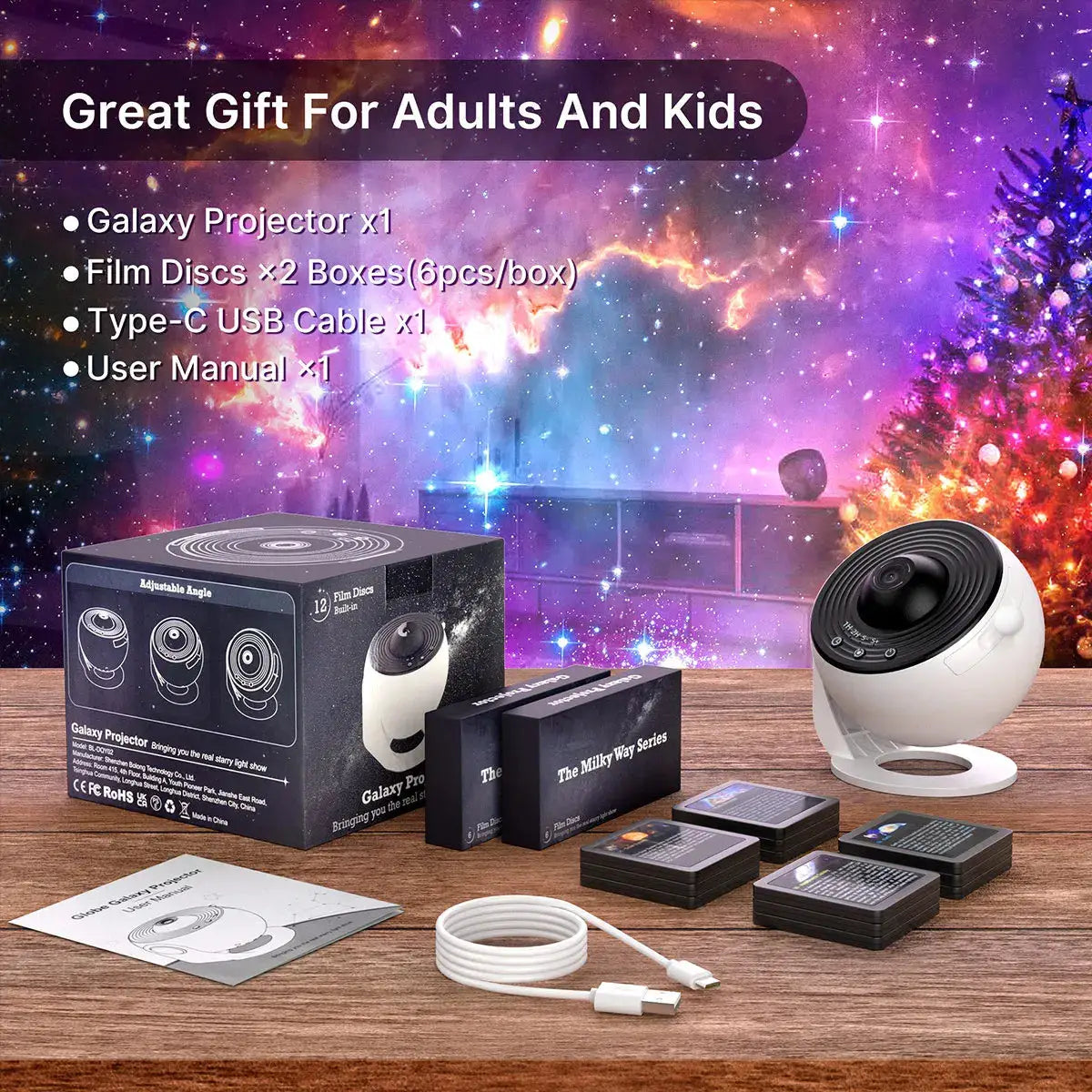 13 in 1 Star Projector, Planetarium Galaxy Projector for Bedroom, Aurora Projector, Night Light Projector for Kids Adults from PriceLows™