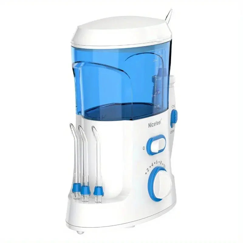 Water Flosser | 600ml Reservoir | 10 Pressure Settings | Includes 7 Tips