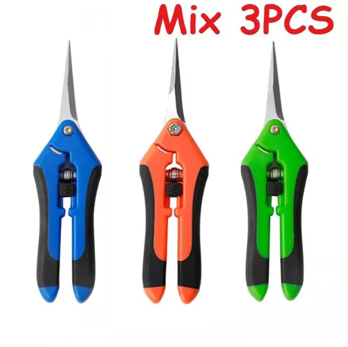Stainless Steel Pruning Shears Handheld Garden Scissors Practical Trimming Tool for Branches Flowers and Household Plant Care from PriceLows™
