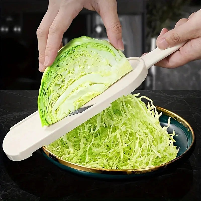 Vegetable Slicer Grater | Stainless Steel Blades | Adjustable Thickness Settings