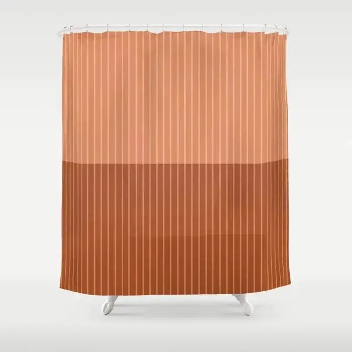Simple Colorful Lines Modern Fashion Pattern Shower Curtain Home Decoration Creative Personalized Shower Curtains from PriceLows™