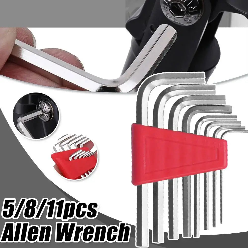 5/8/11 PCS Mini Portable Allen Wrench Metric Wrench Inch Wrench Easy To Carry L Wrench Size Allen Key Short Arm Tool Set from PriceLows™