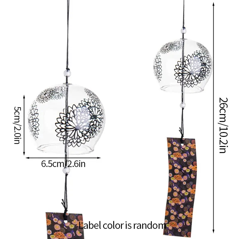 Stained Glass Wind Chimes Small Golden Fish Wind Chimes Can DIY Hand-painted Outdoor Hanging Ornaments Birthday Gift Crafts from PriceLows™