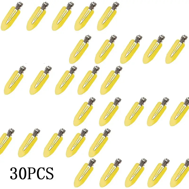 No Crease Hair Clips | Plastic Barrettes | Women And Girls Set Of 30
