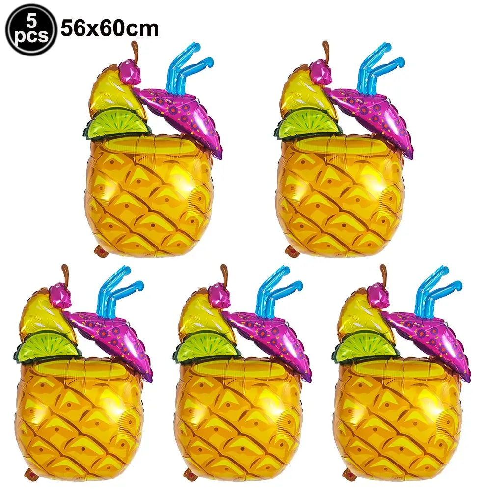 Surf Beach Party Tableware | Paper Plates Napkins Cups | Tattoos And Snack Tray