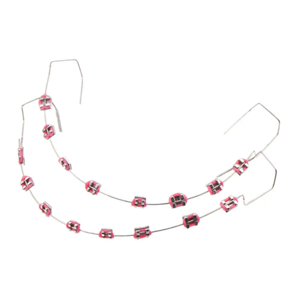 Temporary Tooth Braces | Metal Wire Bracket | Pair With Box