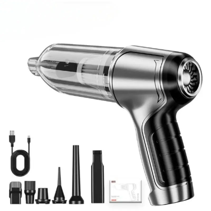 Brushless Car Vacuum Cleaner Cordless Handheld Auto Vacuum Home & Car Dual Use Mini Vacuum Cleaner with Builtin Battrery from PriceLows™